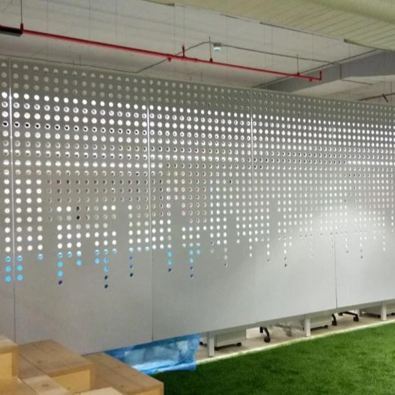 
Сделанная на заказ перфорированная ПЭТ акустическая панель 