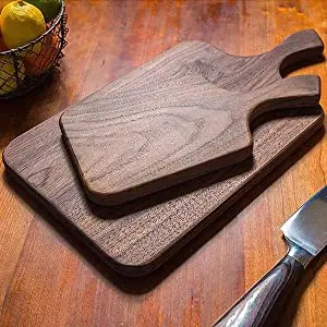  Лидер продаж популярная кухонная доска из черного ореха Бамбуковая или деревянная