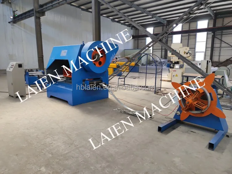 Construction building cement hollow brick force making production line high speed expanded metal mesh machine lowest price