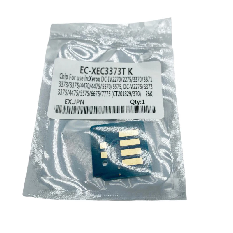 Toner Chip For Xerox DC IV C3370 C3371 C4471 C6671 C7771 C2271 Toner Cartridge Chip C M Y K  Copier Printer Parts