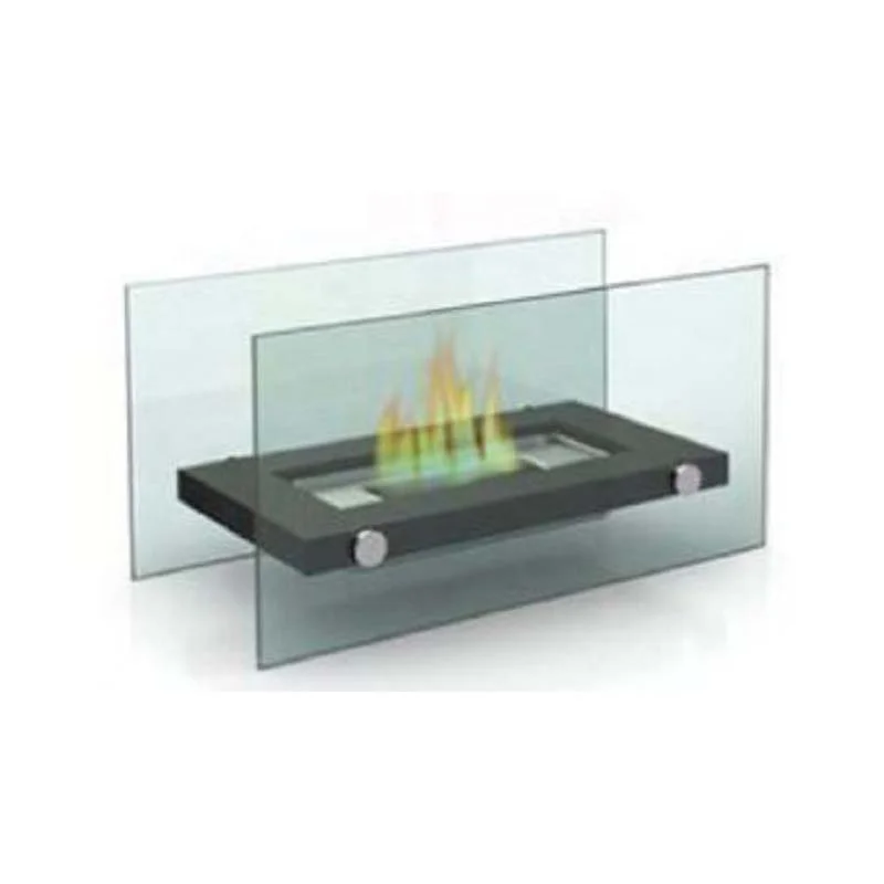 Ventless metal bio ethanol indoor door fireplace Tabletop Desk Table Top Ethanol Fireplace