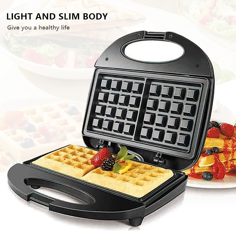 Mini home use Electric Belgian Waffle Maker professional toaster grill waffle maker sandwich maker