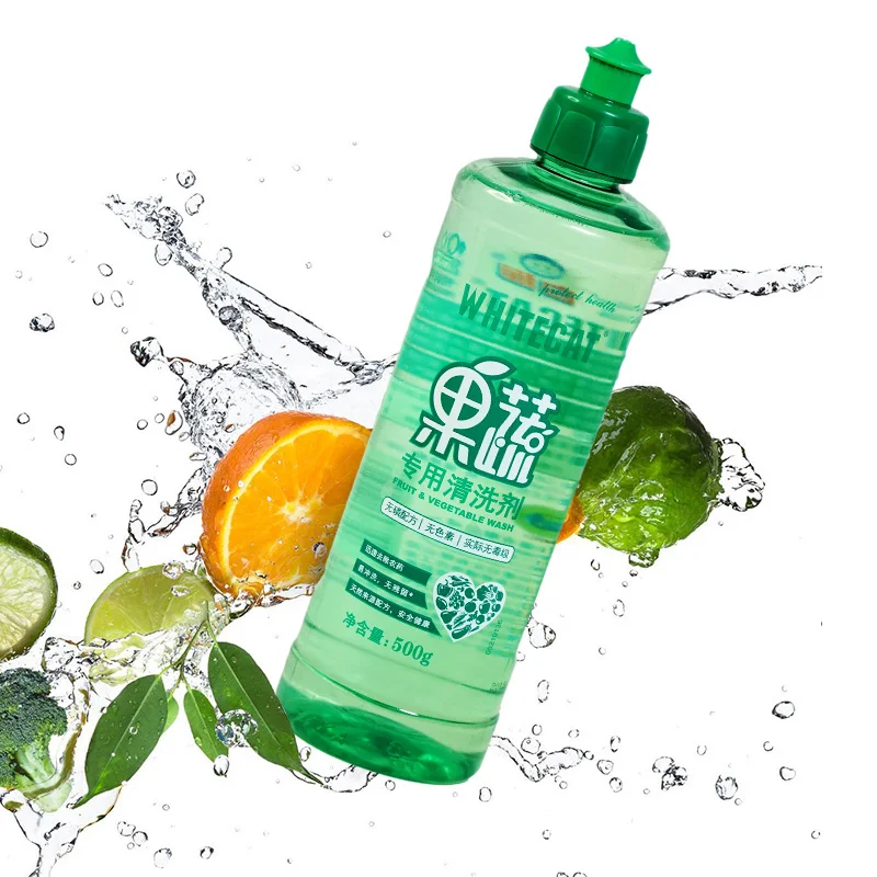 Clear RAW liquid for vegetables and fruits Whitecat