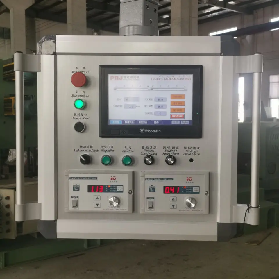 
Электрические автоматические обмоточные машины для производства фольги шириной 250-1600 мм 