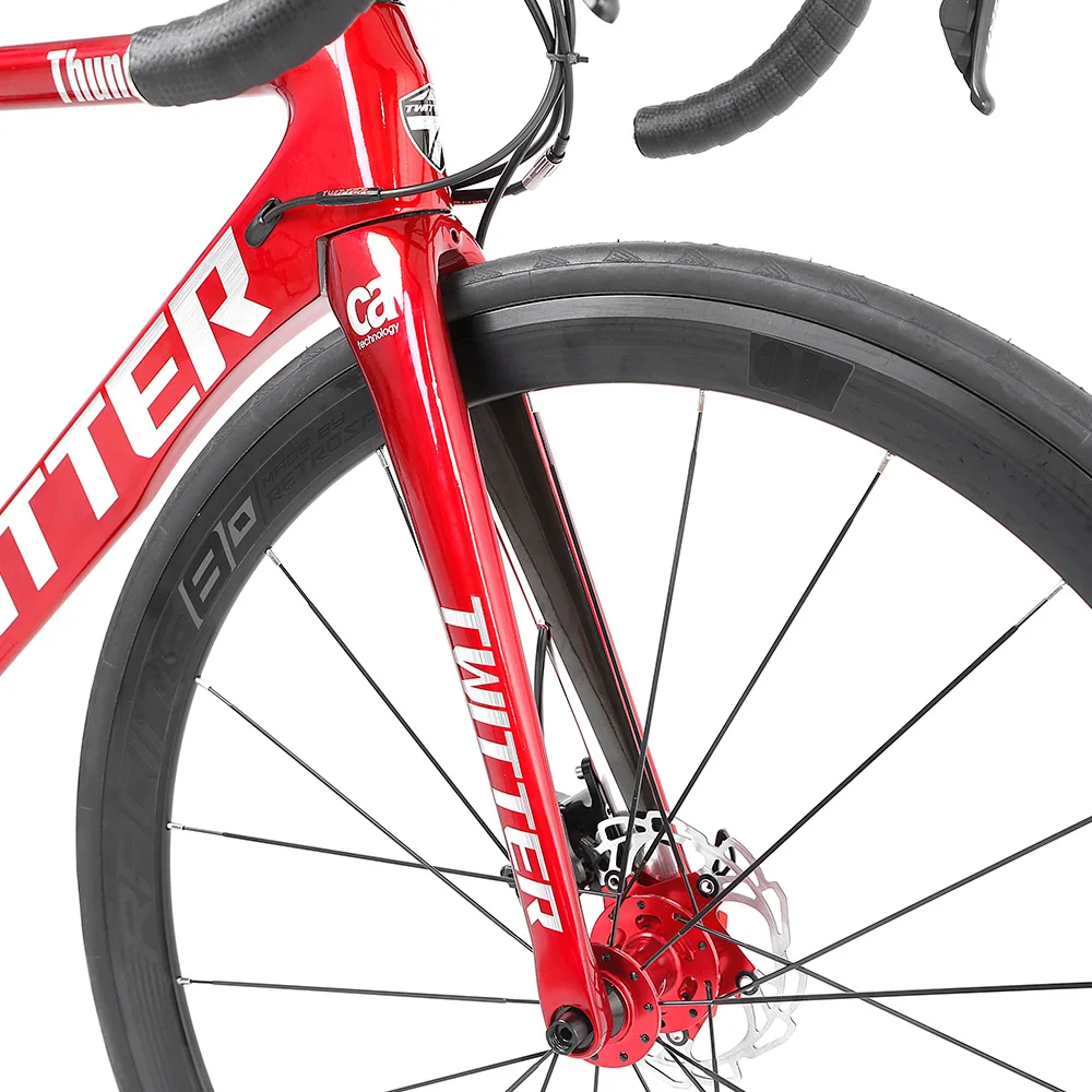 China bicycle factory 22 speed 700C carbon t800 frame 36mm wheels full carbon fibre road bike