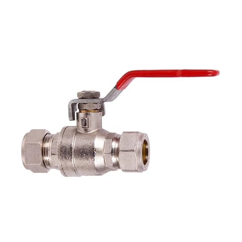 Factory Female Thread 1/2 Inch Long Handle Copper Brass Ball Valve