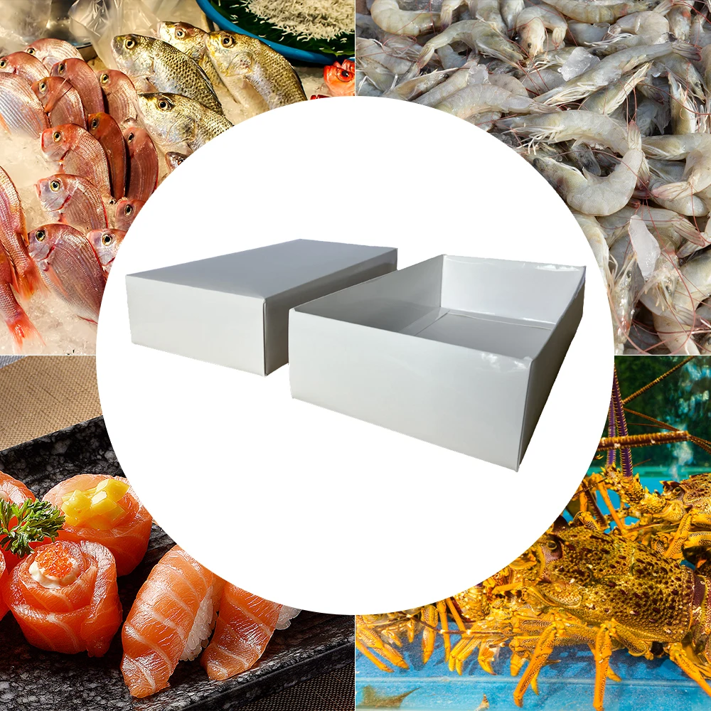 double coated frozen shrimp seafood box