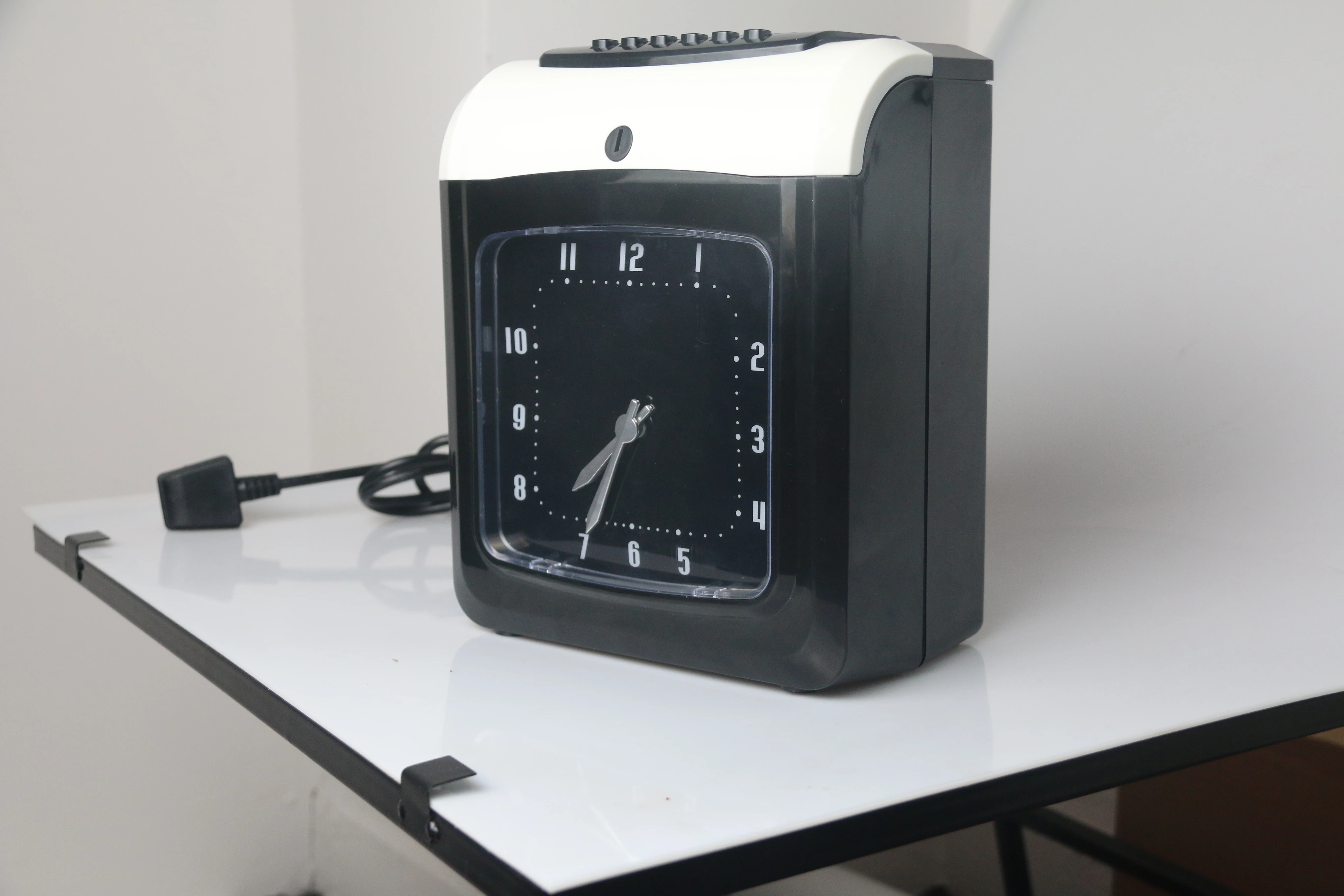 Clock in attendance machine paper card for work attendance time recorder