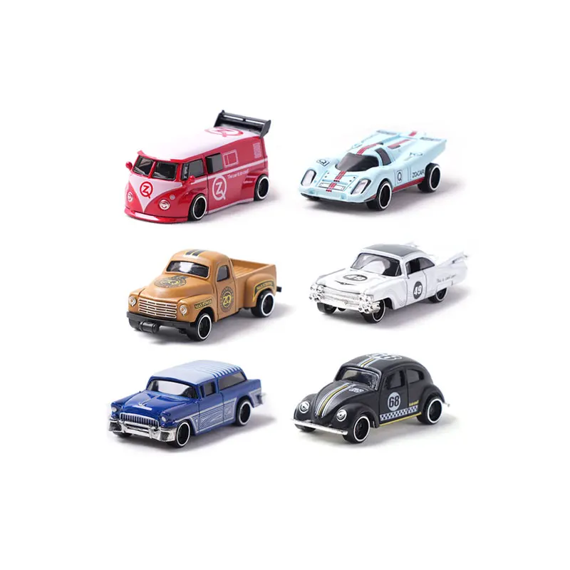 Wholesale Kids Vehicle Toys OEM Customized Hot Free Wheel Alloy Scale Model 1/64 Diecast Car