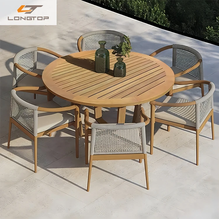 round outdoor dining table set wooden outdoor tables outdoor restaurant tables and chairs sets