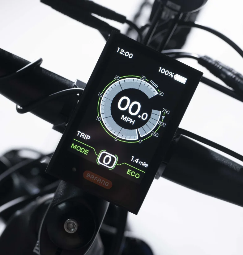Средний привод Электрический велосипед 1000 Вт Bafang Ultra Ebike с двойными батареями