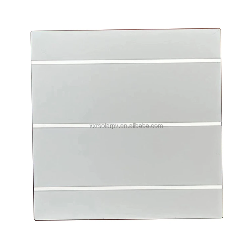 A Grade 158.75mm 3bb 21.3% 5.24w Monocrystalline Continuous Busbar Solar Cell Wholesale for DIY Solar Panel