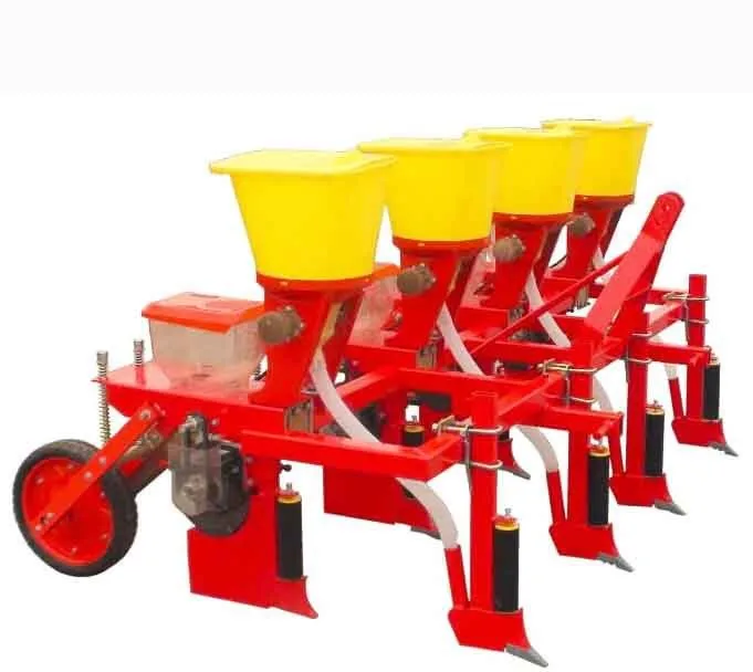 Agricultural machinery corn planter 4 row bean peanut seed plant soybean point hook single wheel type