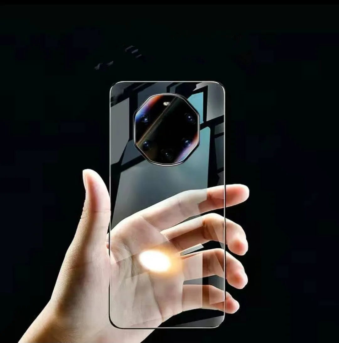 
Transparent acrylic bezel-less high-end MATE40RS transparent case shockproof phone case 