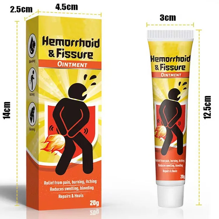 New arrival health care cream Bleeding hemorrhoids Burning pain of anus Treatment Relief Pain Hemorrhoids Ointment