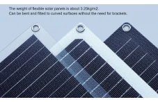 Wholesale Factory 120Watt High Efficient Solar panel Mono Cell Flexible Solar Panel For Van
