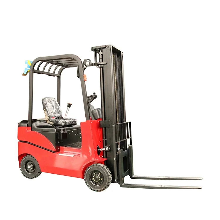 Muduo chinese brand 1500kg full electric forklift lifting height 3000mm electric forklift with emergency brake button