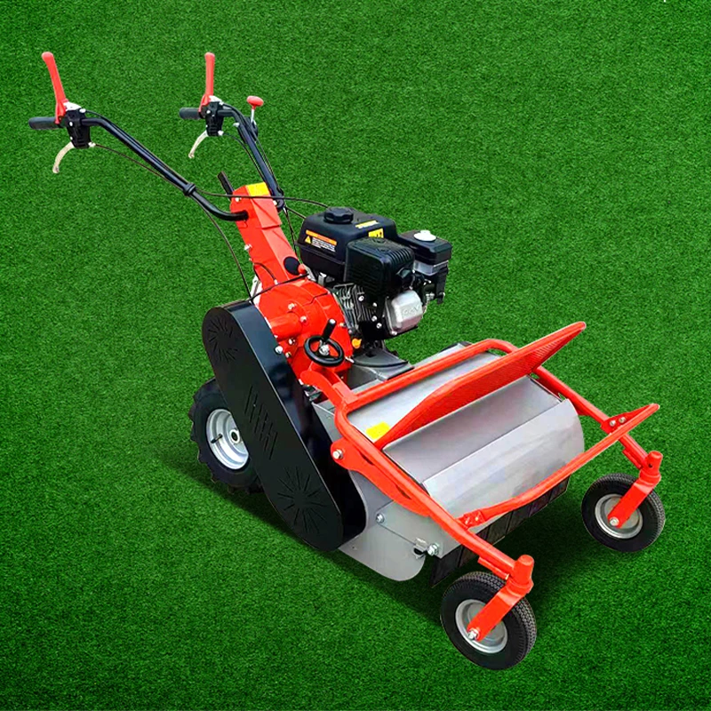 Agricultural Grassland Green Garden Trimming Machinery Wheeled Gasoline Self-Propelled Lawn Mower Grass For Sale