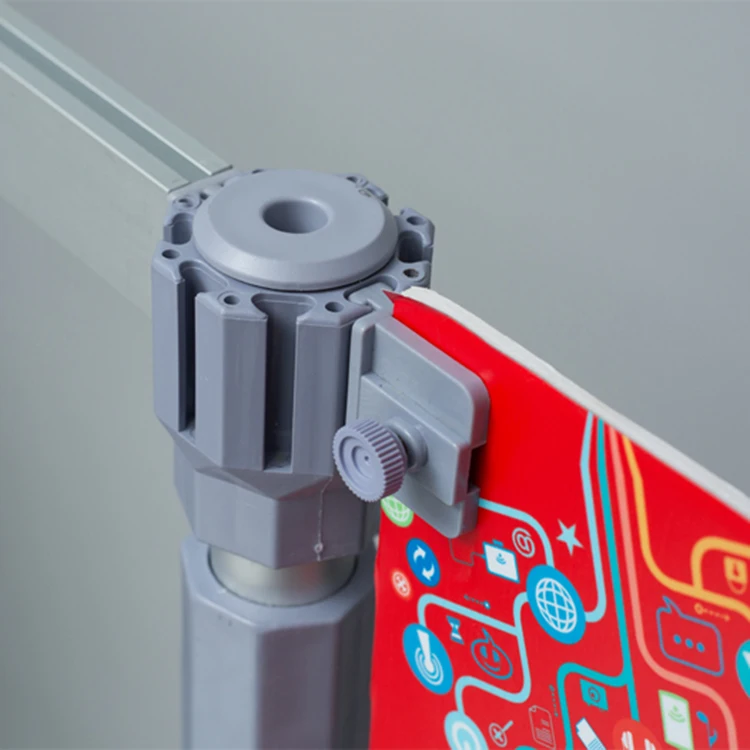 Портативный Регулируемый свободно стоящий Телескопический баннер стенд