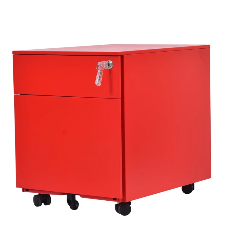 Library Small Vertical Filing Cabinet Lockable Office Storage File Cabinet 2 Drawers Furniture Metal Filing Steel Cabinets