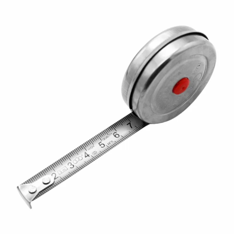 Wholesale 1m ,2m, 3M, 5m Metal case stainless steel measuring tape