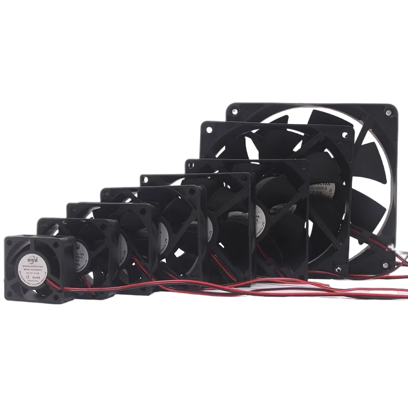 AVC 24V 48V DC12V 0.70A EC AC 80X80X25mm 8CM8025 4-pin axial flow centrifugal ventilation industrial DS08025T12UP084 cooling fan