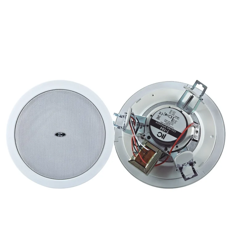 ITC T-104 Высокое качество 6 Вт 4 дюйма потолочный громкоговоритель