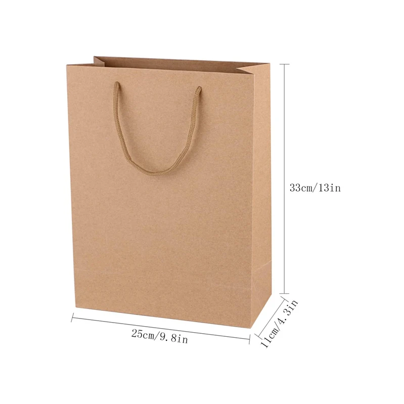 Shopping Party Retail Bolsas De Papel Kraft Bag Custom Logo Kraft Paper Offset Printing Packaging Gift or Little Things