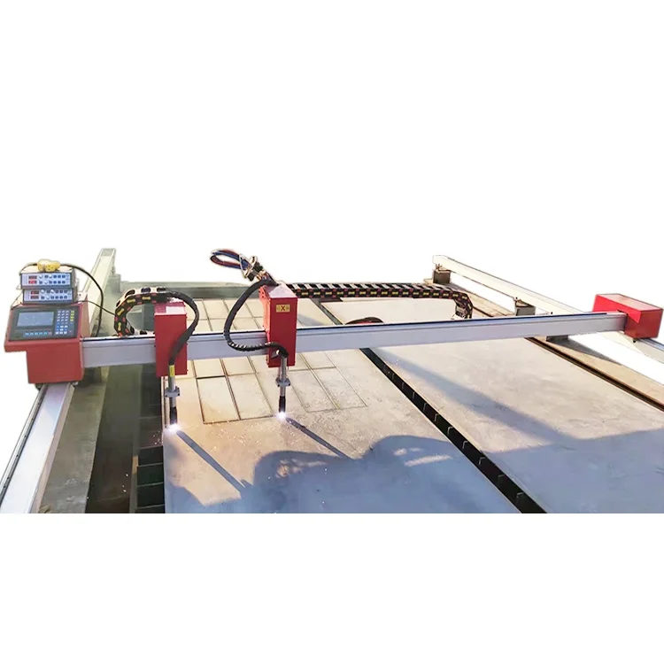 Double head portable cnc cutting machine torch height control