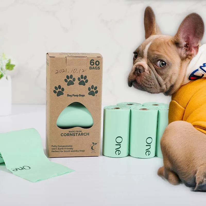 biodegradable dog waste bags thickened eco friendly dog poop gloves pet waste bag