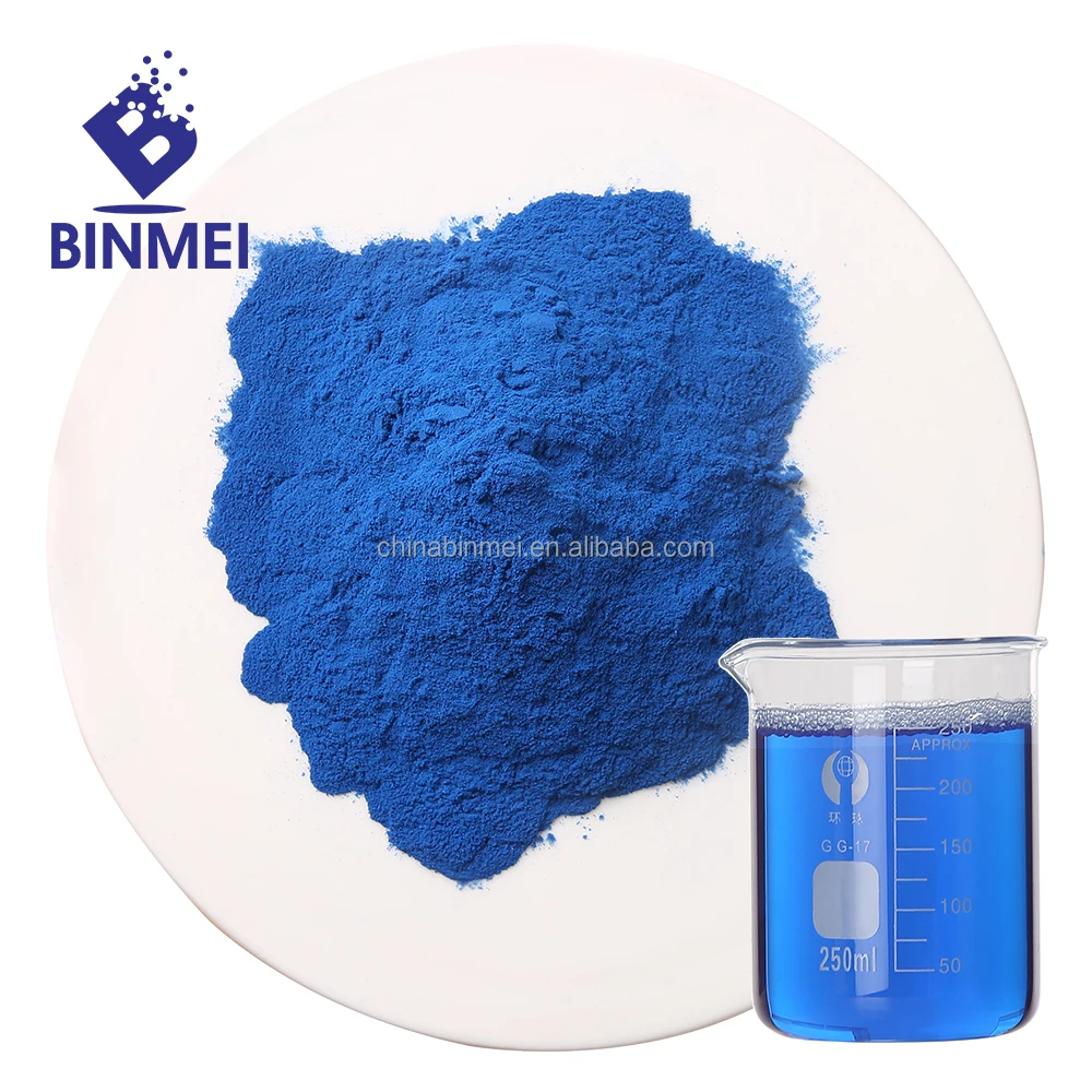 25kg Spirulina Blue E18 EU&NOP Organic Certificate Phycocyanin Price Phycocyanin E18 Spiurlina Extract For Food Color