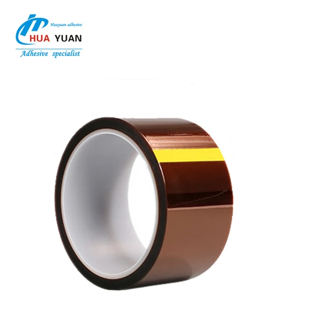 China High Temperature  Polyimide Film Adhesive Insulation Tape Water Activated for Automotive Sensor Bag Sealing Antistatic