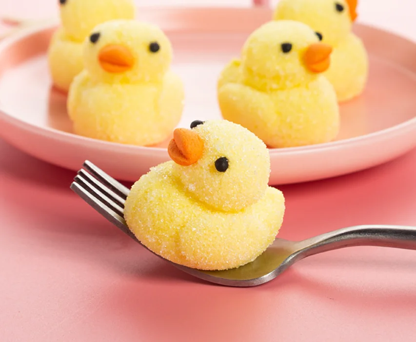 Marshmallow 40g bagged little yellow duck candy wedding candy casual snack