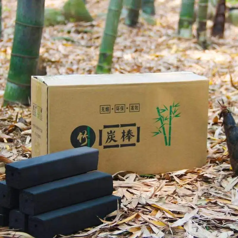 Outdoor special smokeless fire-resistant household bamboo charcoal mechanism charcoal hardwood type carbon
