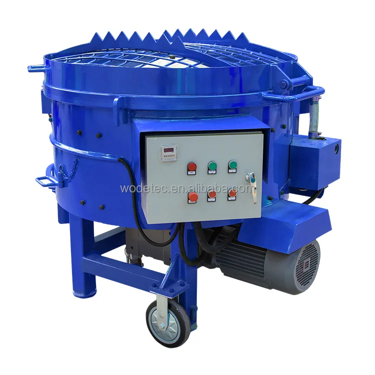 WRM250 Electric Small Hot Sell Pan Type 250kg Refractory Material Mixer Machine For Castable Mixing