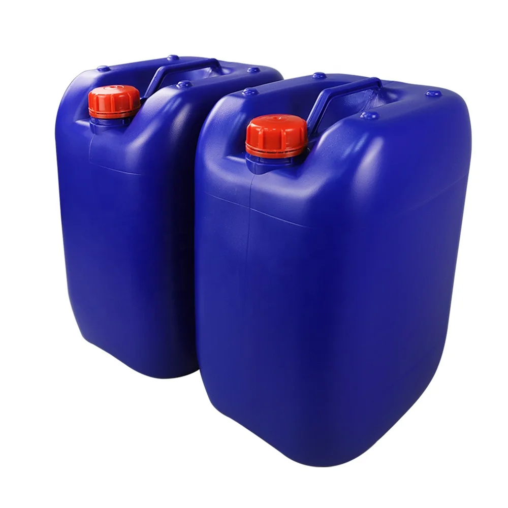 30 л пластиковый цилиндр квадратный синий jerrycan HDPE литров химический барабан с крышкой и ручкой выдувного формования кг