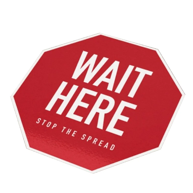 Advertising Promotion Floor Stickers Vinyl Adhesive Floor Decal Removable Custom Floor Sticker