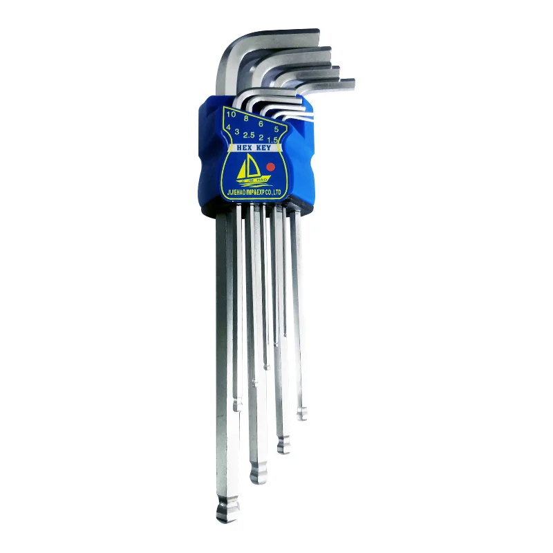 Hot selling allen key chrome vanadium hex keys