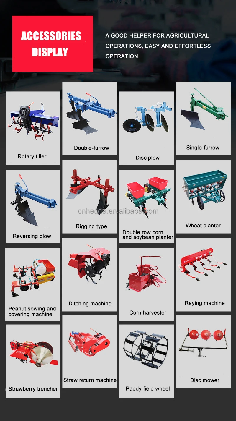 small garden tractor  small waling tractor 10HP diesel