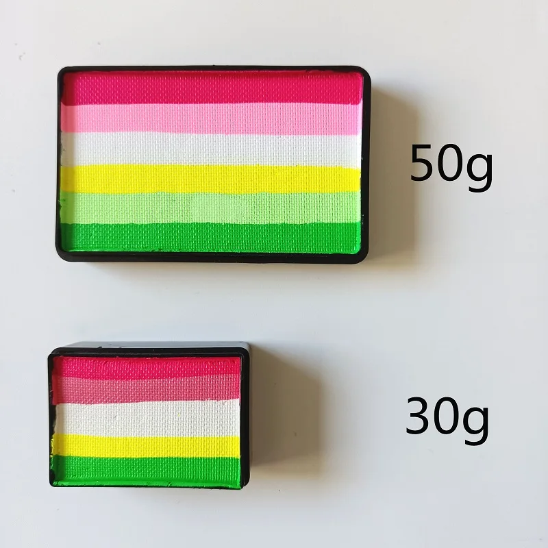 30g Face Paint Wholesale customization Water-based Non-Toxic UV Neon Festival Dressing Articles
