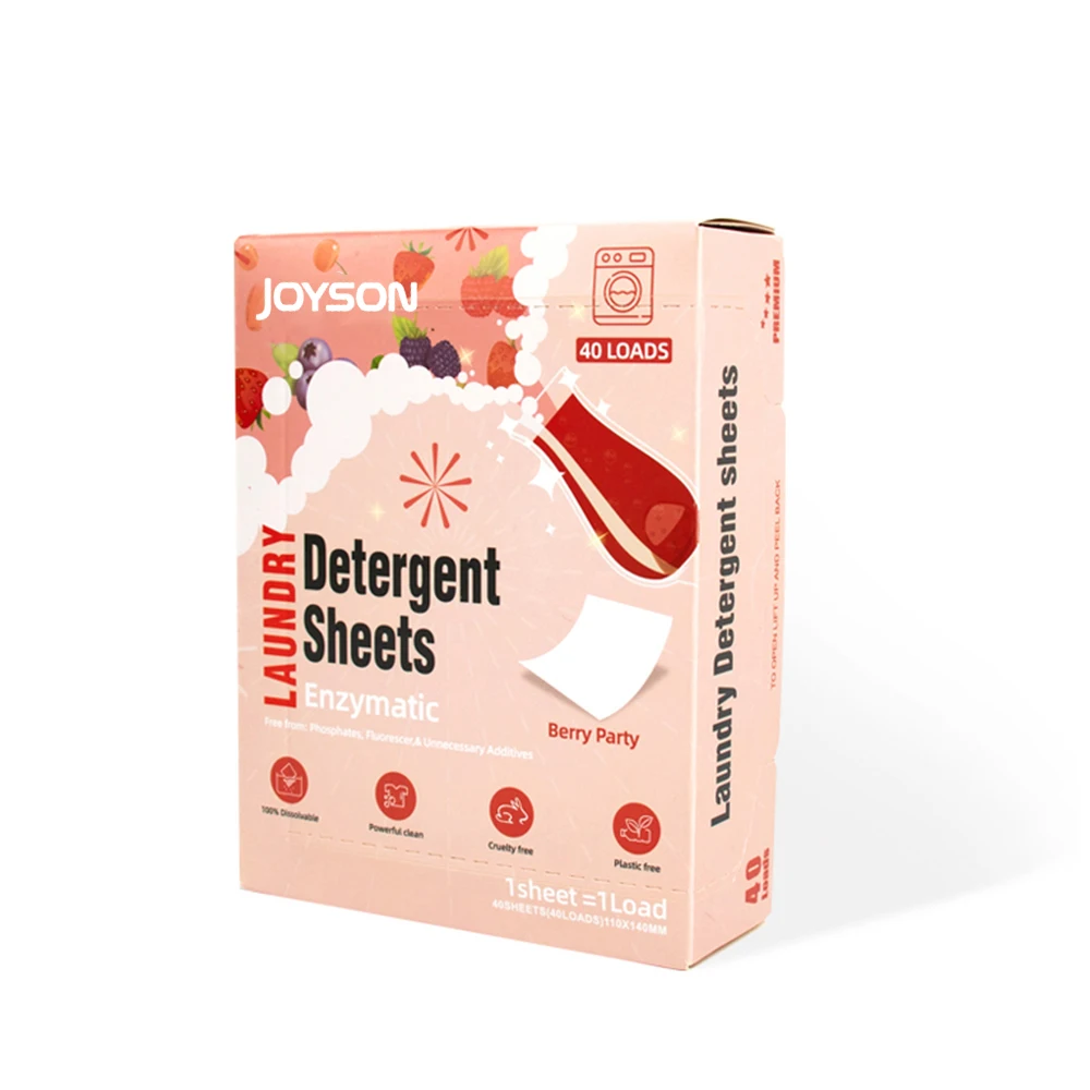 Fashionable Popular Best Seller Super Concentrated Detergent Strips Dehydrated Laundry Detergent Detergent