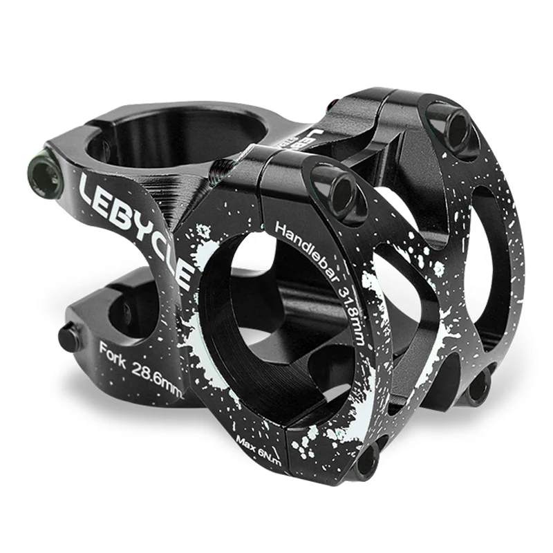 Lebycle Mtb Mountain Road Bike Bicycle Stem Bicycle Handlebar Stem Bike Parts Stem  31.8mm 35mm Mountain Bicycle