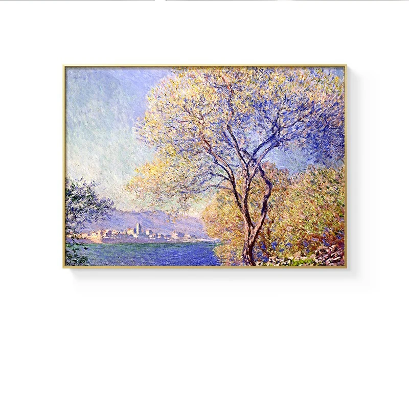 Famous Monet Paintings Print Canvas Wall Art Home Goods Decoration Paintings For Living Room Bedroom Aisle Hotel Cafe