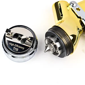 Upper Pot Pneumatic Multi-Function Paint Spray Gun TTS Type Woodworking Furniture Car Topcoat Automatic Spraying Tool