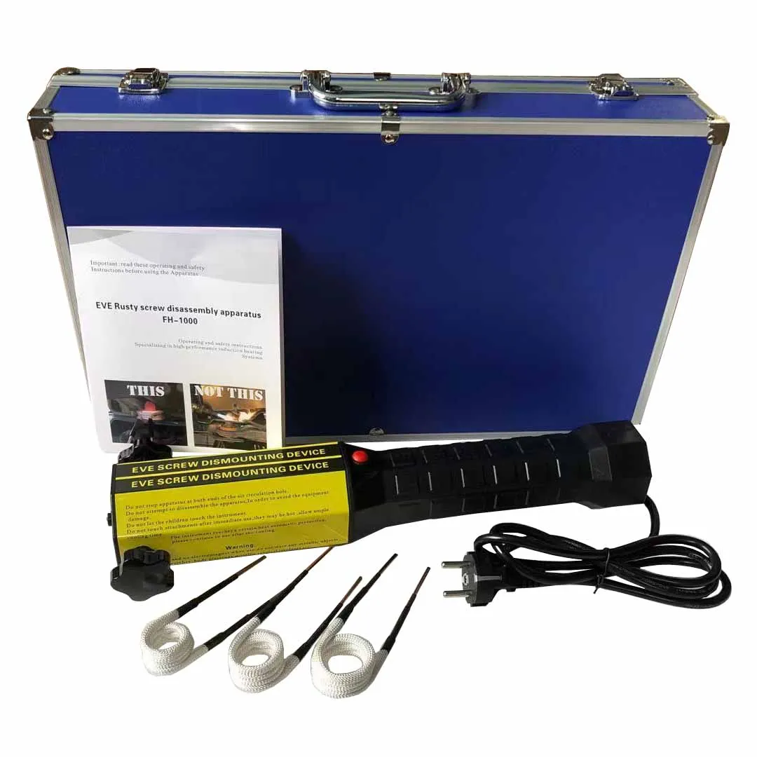 Wholesale At Low Prices Factory 1000W Flameless Electromagnetic Mini Induction Heater With 8 Pieces Coil Kits