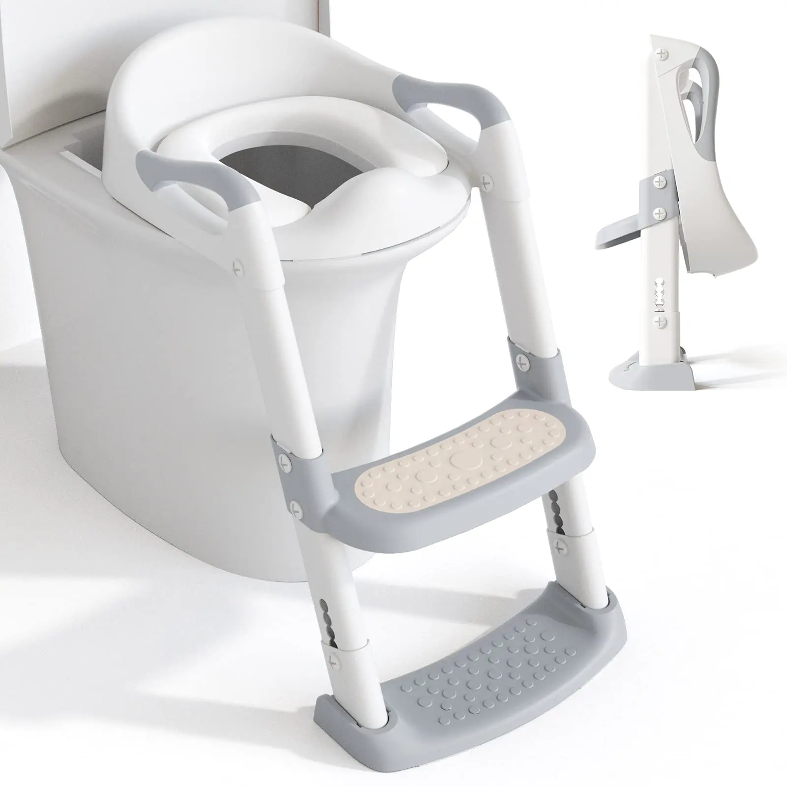 Hot Selling Baby Products Luxury Portable Toddler Potty Training Ladder Toilet For Children Potty Ladder Toilette Ladder