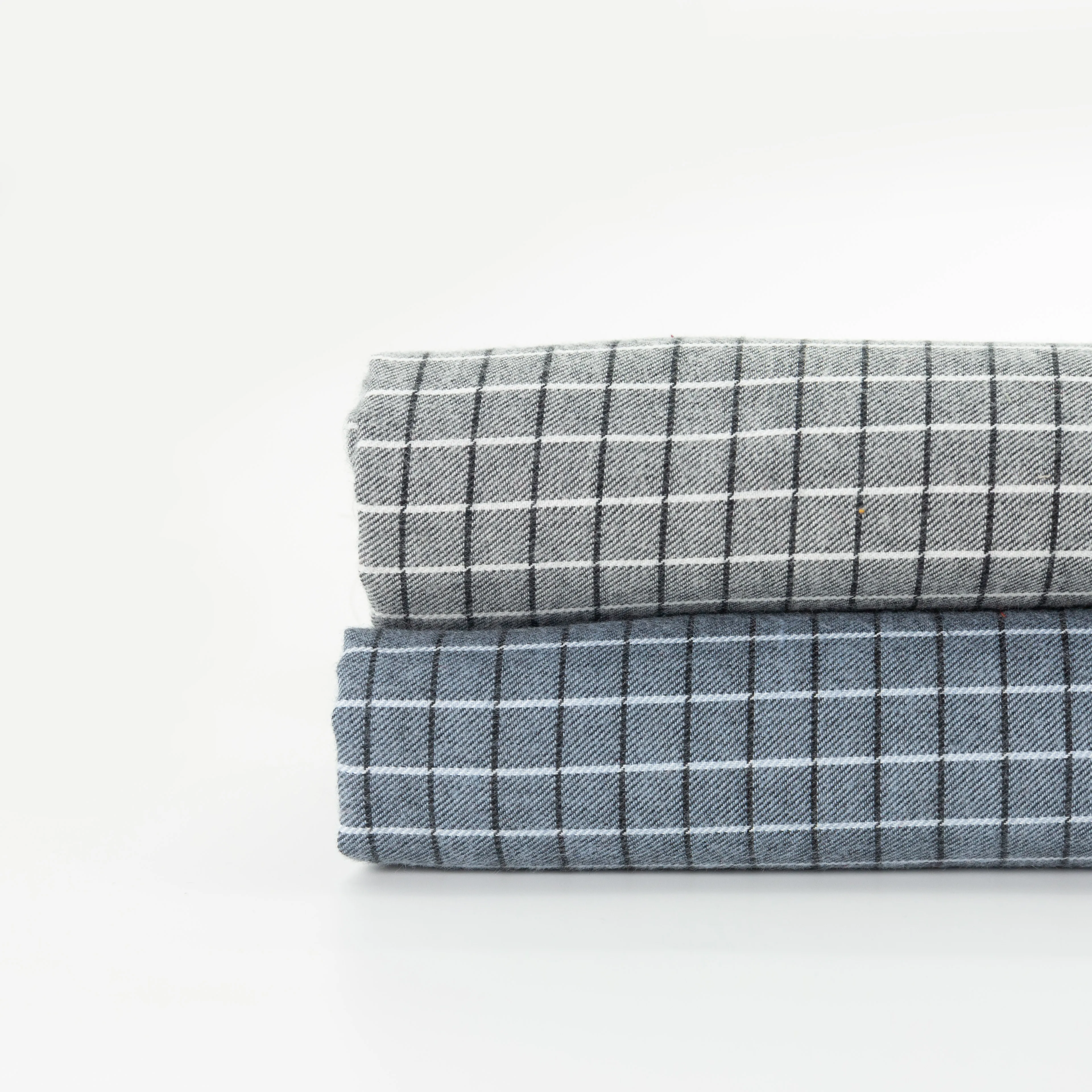 Modern design flannel fabric plaid flannel fabric for men shirt