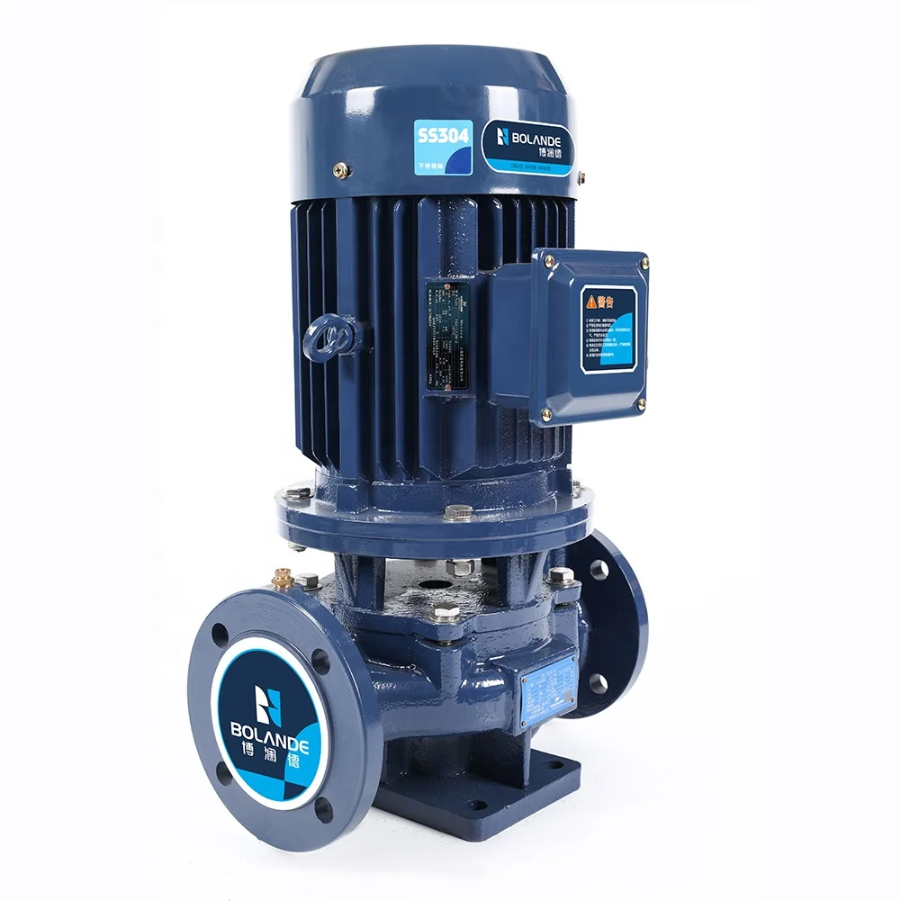 IRG vertical pipe line inline pumps for water circulating