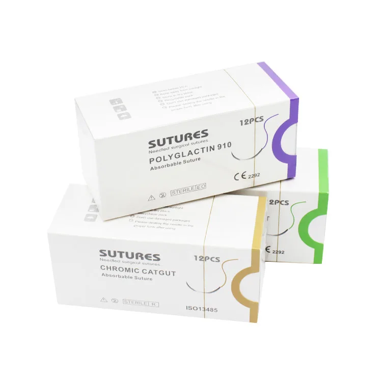 Manufacture Wholesale Surgical Sutures Plain Catgut High Quality Absorbable Suture