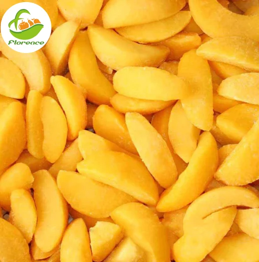 Hot Sale Bulk  IQF Frozen Yellow Peach Fruit